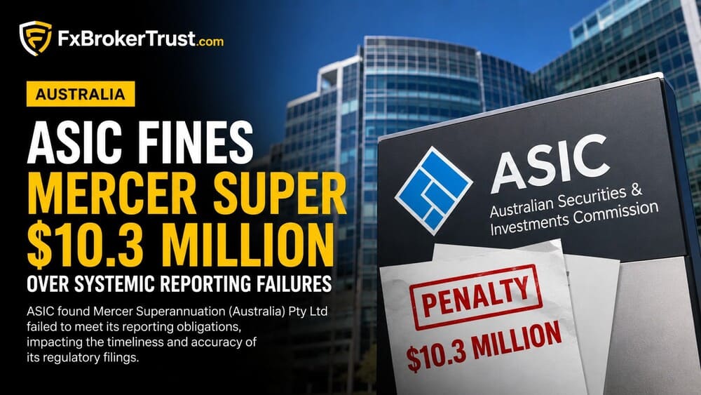 Mercer Super Fined A$10.3M for Reporting Failures