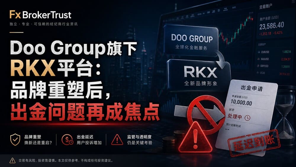 RKX 平台出金投诉引争议 品牌更名背景下监管资质与交易纠纷梳理