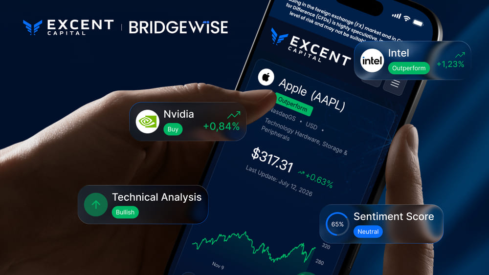 Excent Capital Adds BridgeWise AI Market Analysis