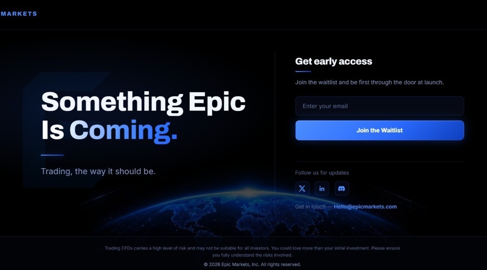 Epic Markets Raises $10 Million in Pre-Seed Funding